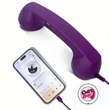 CallBop™ Retro Handset